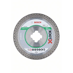 Disque diamant X-Lock 115mm Bosch Best for Hard Ceramic