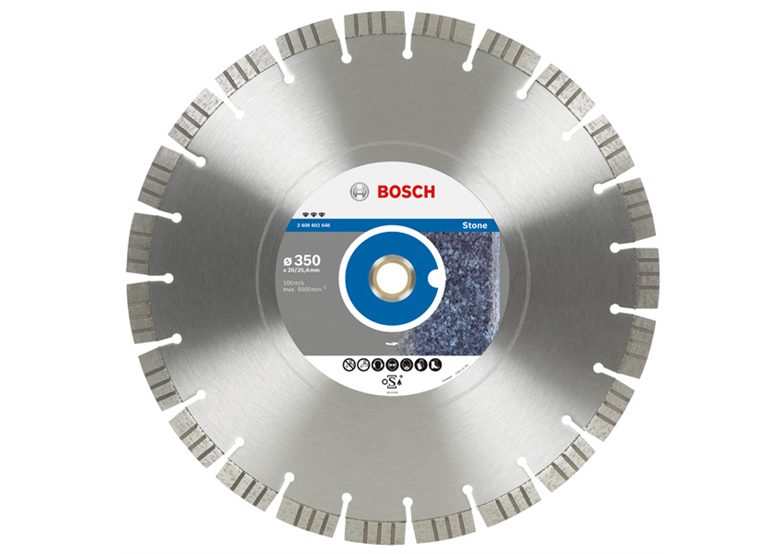 Disque à tronçonner diamanté 400mm Bosch Best for Stone