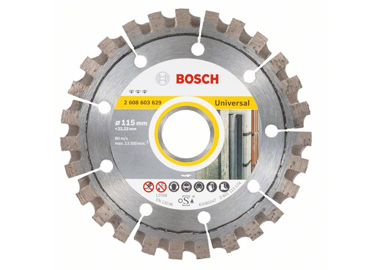 Disque diamant 115mm Bosch Best for Universal