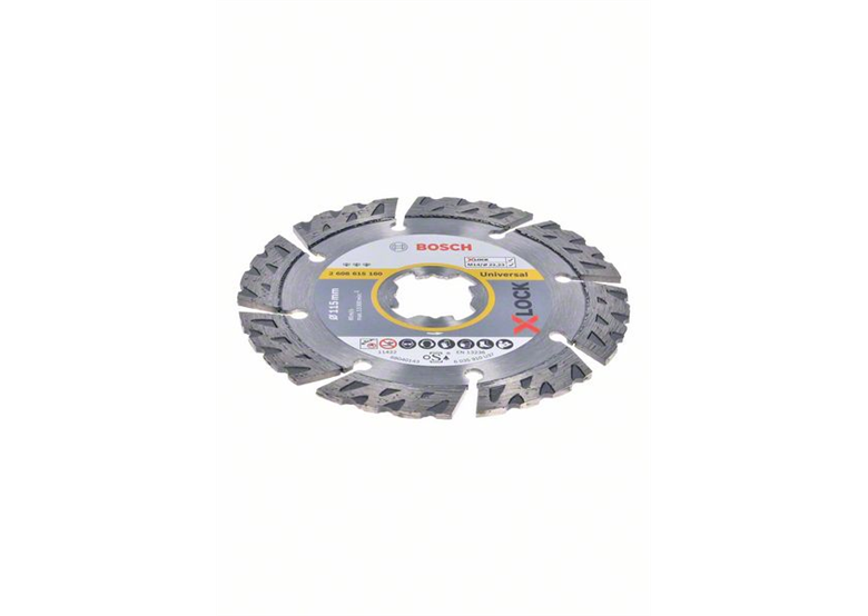 Disque diamant X-Lock 115mm Bosch Best for Universal