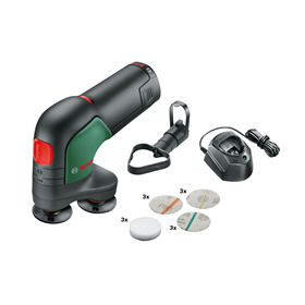 Ponceuse polisseuse sans fil à disque Bosch EasyCurvSander 12 1x2.5Ah