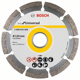 Disque diamant 125mm 10 pcs. Bosch ECO for Universal