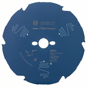 Scie avec dents 250x30mm T6 Bosch Expert for Fiber Cement