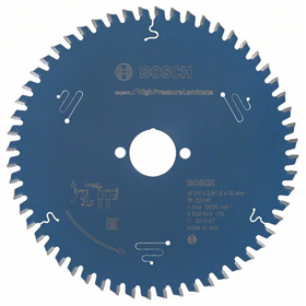 Lame de scie circulaire 190x30mm T56 Bosch Expert for High Pressure Laminate