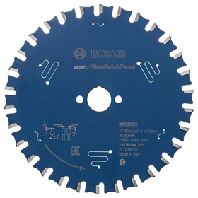 Lame de scie circulaire 160x20mm, 30dents Bosch Expert for Sandwich Panel
