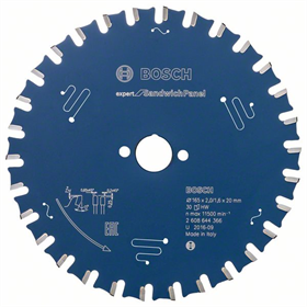 Scie avec dents 165x20mm T30 Bosch Expert for Sandwich Panel