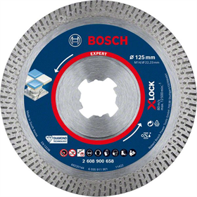 Disque diament 125x22,23x1,4x10mm Bosch EXPERT HardCeramic X-LOCK