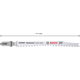 Lame de scie sauteuse, 100pcs Bosch EXPERT Hardwood 2-side clean T 308 BF