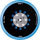 Plateau de ponçage, dur Bosch EXPERT Multihole 150mm