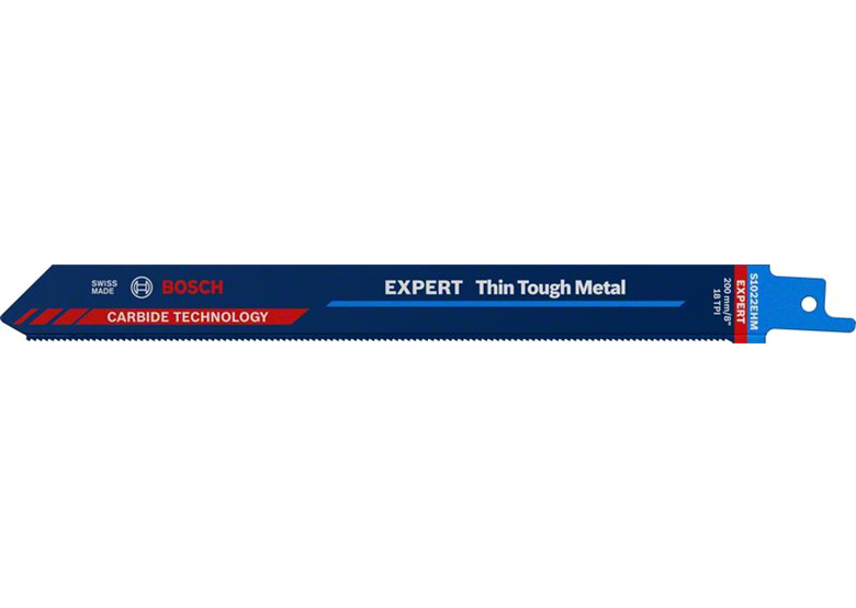 Lame de scie sabre Bosch EXPERT Thin Tough Metal S 1022 EHM
