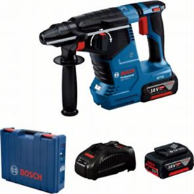 Marteau perforateur Bosch GBH 187-LI 2x5.0Ah