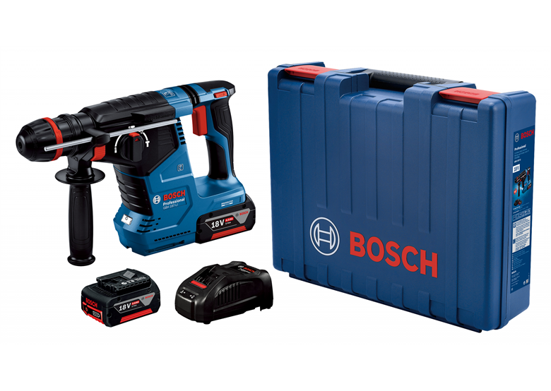 Marteau perforateur Bosch GBH 187-LI One Chuck 2x5.0Ah