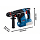 Marteau perforateur Bosch GBH 187-LI One Chuck 2x5.0Ah
