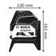 Laser point de croisement Bosch GCL 2-15 G Prof + RM1