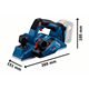 Rabot sans fil Bosch GHO 185-LI