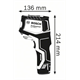 Thermodétecteur Bosch GIS 1000C
