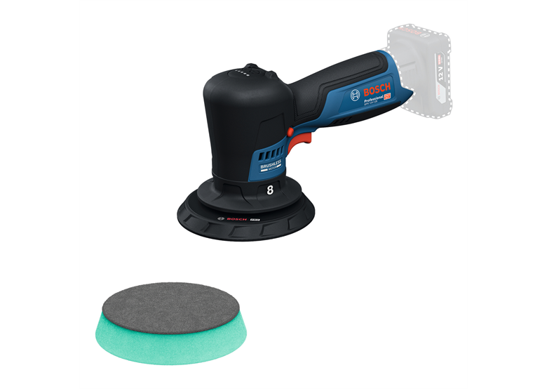 Polisseuse-ponceuse orbitale aléatoire Bosch GPX 12V-125