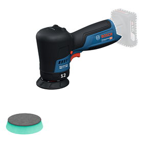 Polisseuse-ponceuse orbitale aléatoire Bosch GPX 12V-77