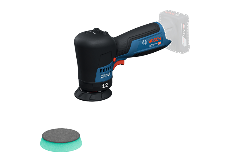 Polisseuse-ponceuse orbitale aléatoire Bosch GPX 12V-77