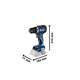 Perceuse-visseuse à percussion Bosch GSB 18V-90 C