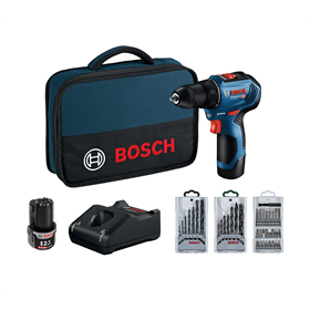 Perceuse-visseuse avec accessoires Bosch GSR 12V-30