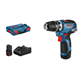 Perceuse-visseuse Bosch GSR 12V-35 FC 2x3.0Ah