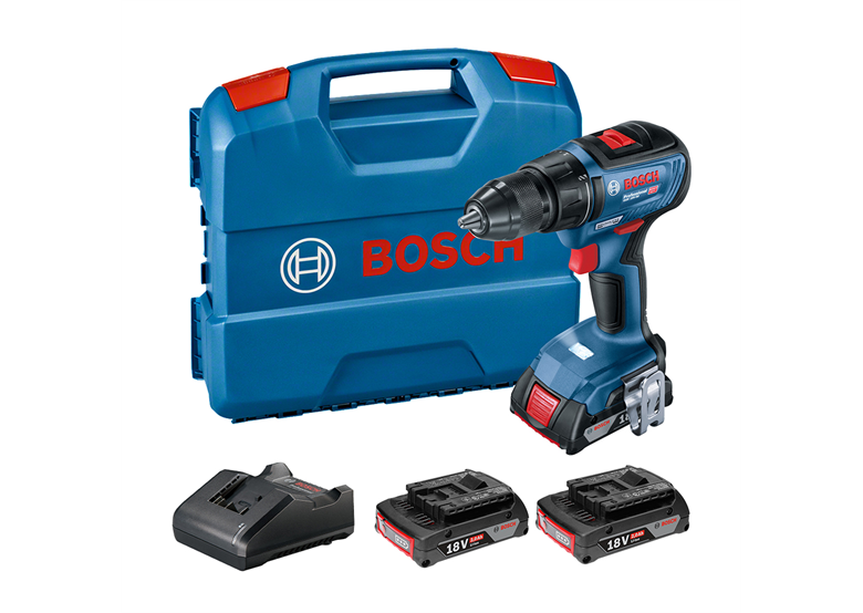 Perceuse-visseuse Bosch GSR 18V-50 3x2.0Ah