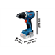 Perceuse-visseuse Bosch GSR 18V-65