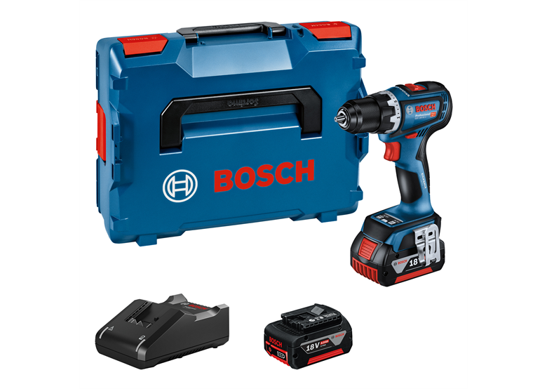 Perceuse-visseuse Bosch GSR 18V-90 C 2x5.0Ah