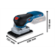 Ponceuse vibrante Bosch GSS 18V-13