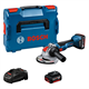 Meuleuse d'angle Bosch GWX 18V-10 2x5.0Ah