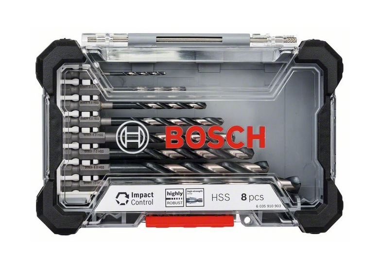 Set des forets pour métal 8 pcs Bosch HSS Impact Control