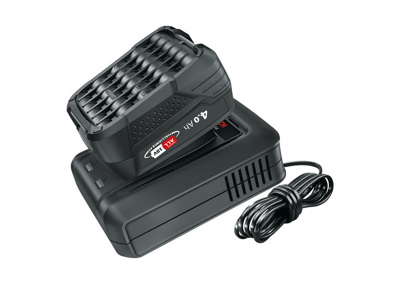 Pack batterie 18V 4.0Ah avec chargeur Bosch PBA 18V 4.0Ah W-C + AL 18V-44 CV