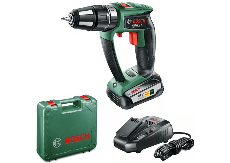 Perceuse-visseuse Bosch PSB 18 LI-2 Ergonomic 1x2.5Ah