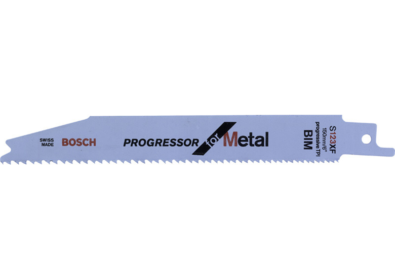 Lame à scie sabre Progressor for Metal Bosch S 123 XF