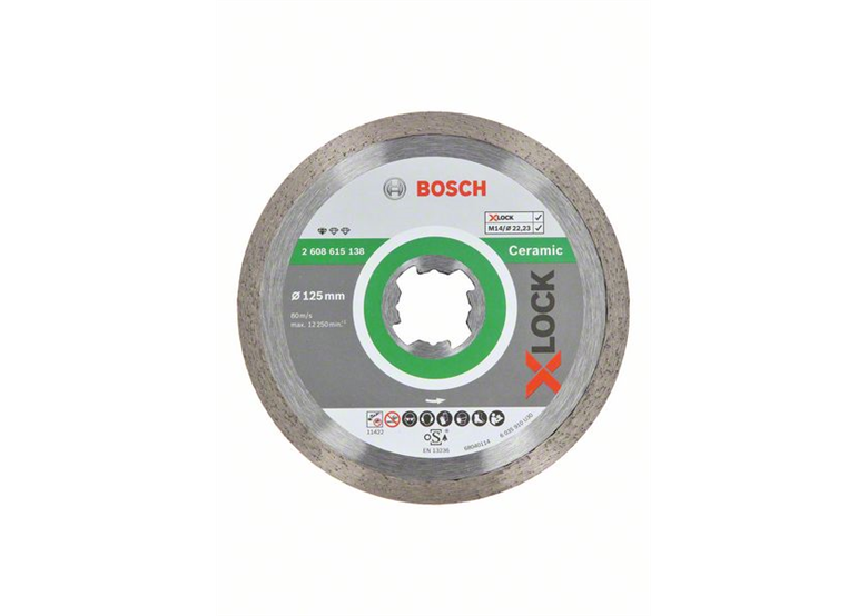 Disque diamant X-Lock 125mm Bosch Standard for Ceramic