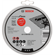 Disque à tronçonner à moyeu plat standard 10pcs. Bosch Standard for Inox Rapido