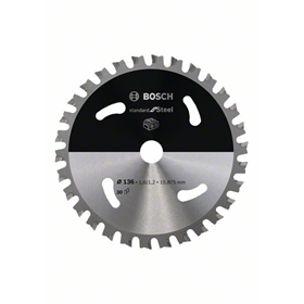 Lame de scie circulaire 136x15.9mm, 30 Bosch Standard for Steel