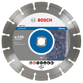 Disque diamant 125x22,23x1,6mm Bosch Standard for Stone