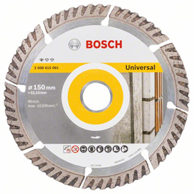 Disque diamant 150x22.23mm Bosch Standard for Universal