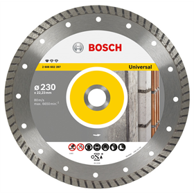 Disque diamant 125x22,23x2mm Bosch Standard for Universal Turbo