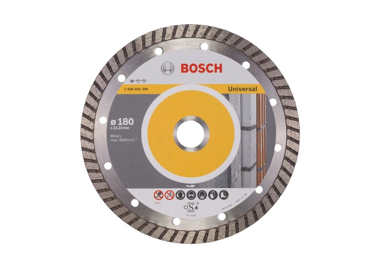 Disque à tronçonner diamanté 180mm Bosch Standard for Universal Turbo