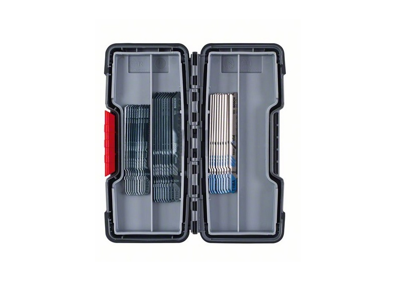 Lames de scie sauteuse Wood and Metal, set de 30 pièces Bosch TOUGHBOX BASIC W/M