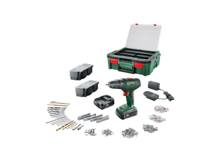 Perceuse-visseuse avec accessoires Bosch UniversalDrill 18V
