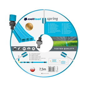 Tuyau d’irrigation SPRING 1/2" 7,5m Cellfast C 19-021N