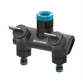 Distributeur d'eau 2 voies ERGO Cellfast C 53-220