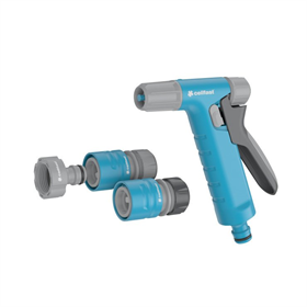 Ensemble avec arroseur à pistolet 1/2"-5/8" Cellfast HYDRON IDEAL 50-760