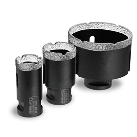 Forets diamantés - 3pcs. Dedra DED1592SZ05