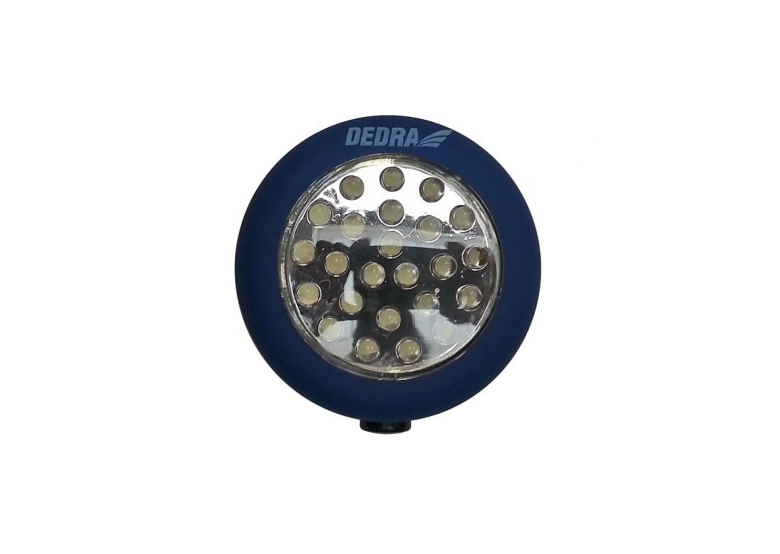 Lampe de poche  led 24 ronde avec batteries Dedra DEDL1000