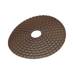 Disque de polissage flexible diamanté grain 100 125mm Dedra H12G0100